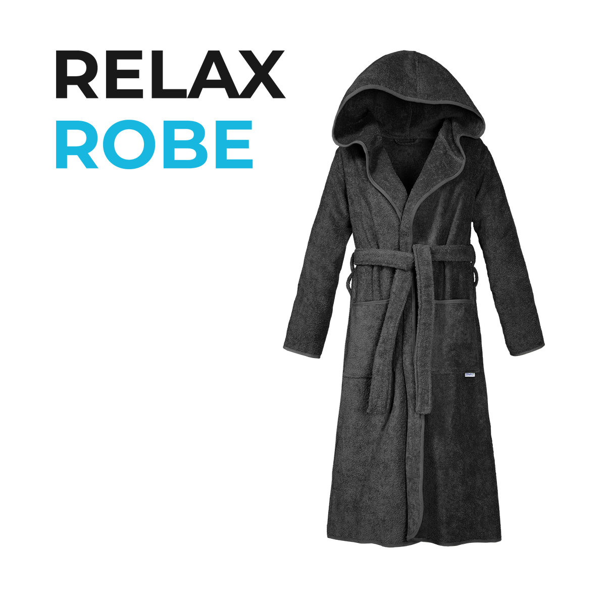 Bademantel mit Kapuze Relax Robe Sowel