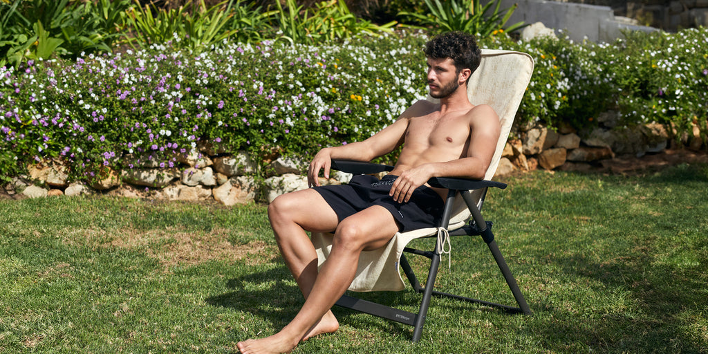 handtuch campingstuhl Sowel® BlaBla Lounger - Das anti-rutsch Handtuch für den Garten- oder Campingstuhl