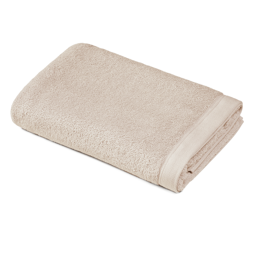 Duschtuch 70x140 cm aus Bio-Baumwolle in Mokka – gefaltet