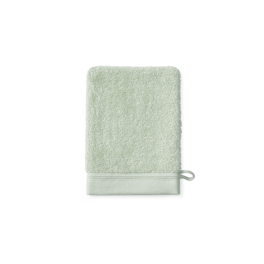 Waschlappen 15x21 cm aus Bio-Baumwolle in Mint