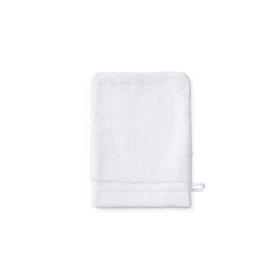 Waschlappen 15x21 cm aus Bio-Baumwolle in Weiß